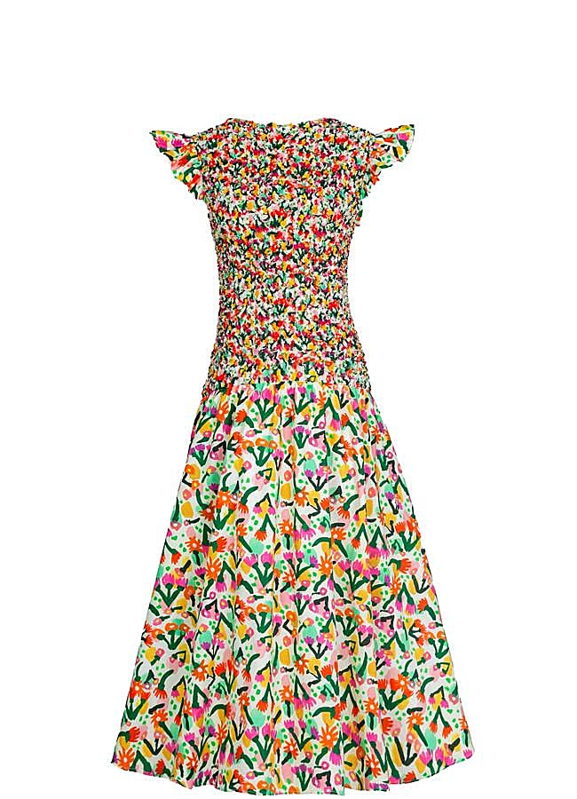 Imagen - Vestido fruncido nido de abeja de Celia B.