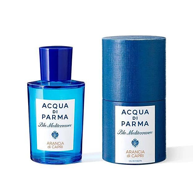 Blu Mediterraneo Arancia di Capri de Acqua di Parma. Precio: 75 euros