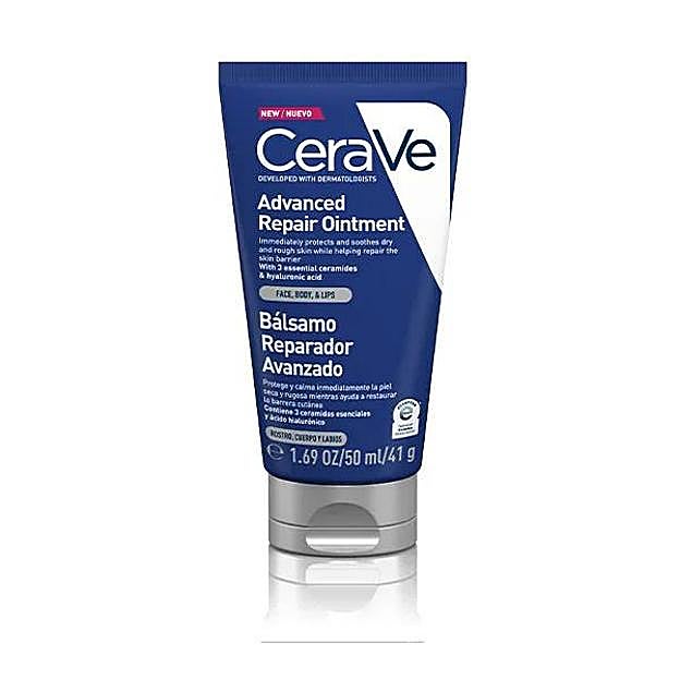 Bálsamo Reparador Avanzado de Cerave. Precio: 8,99 euros