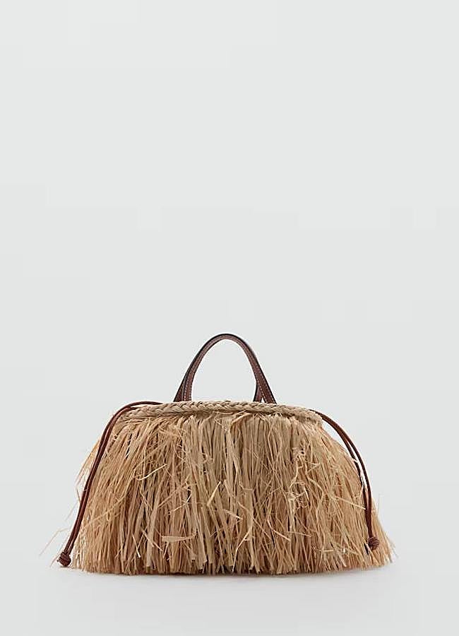 Imagen - Bolso de paja con flecos