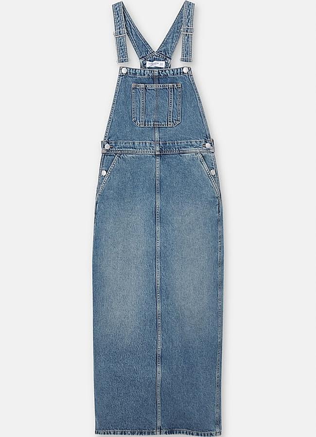 Imagen - Peto vaquero falda de Pull and Bear (35,99€)