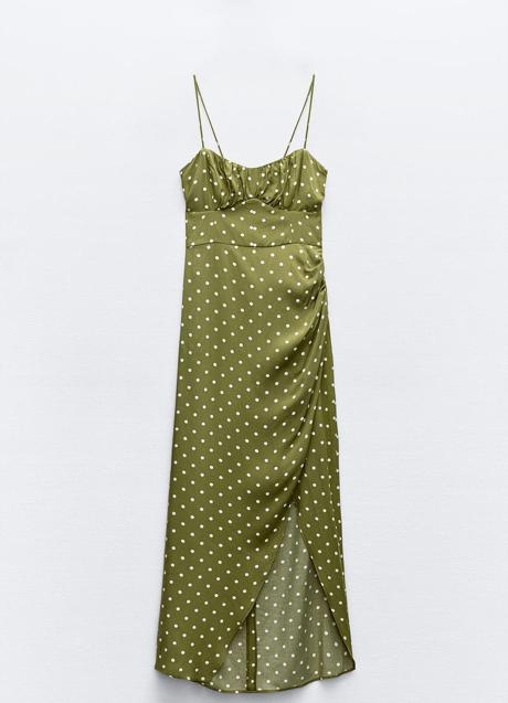 Imagen - Vestido con estampado de lunares de Zara (29,99 euros)