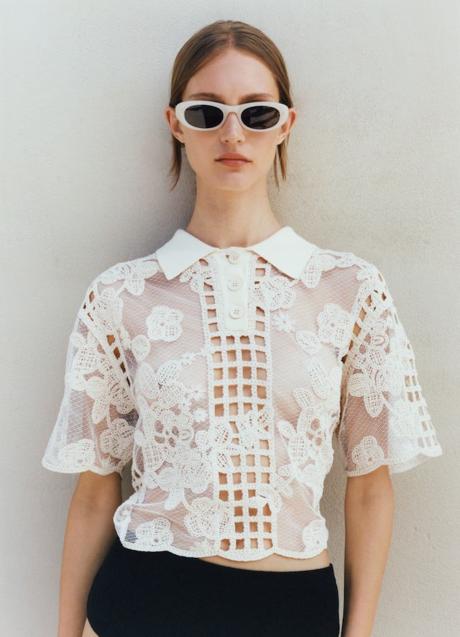 Imagen - Blusa blanca de Mango (49,99 euros)