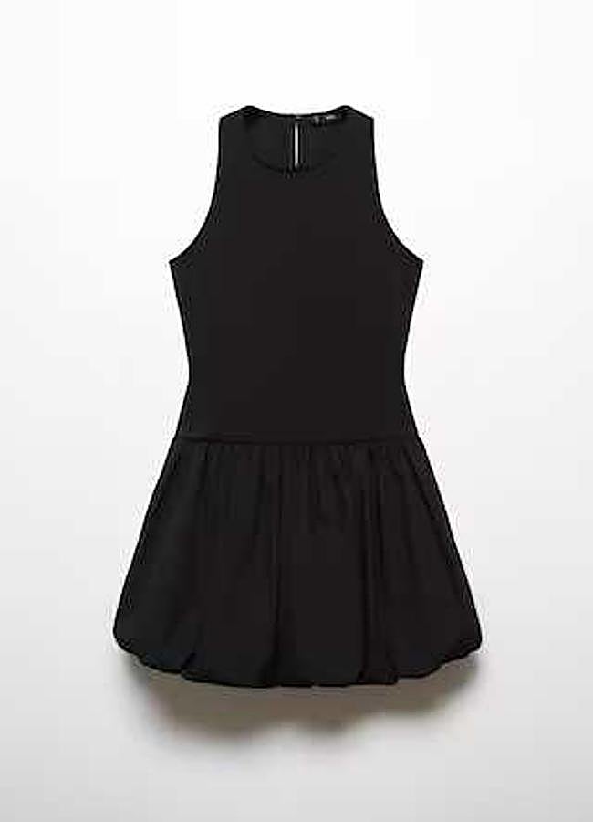 Imagen - Vestido corto bajo abullonado de Mango (25,99€)
