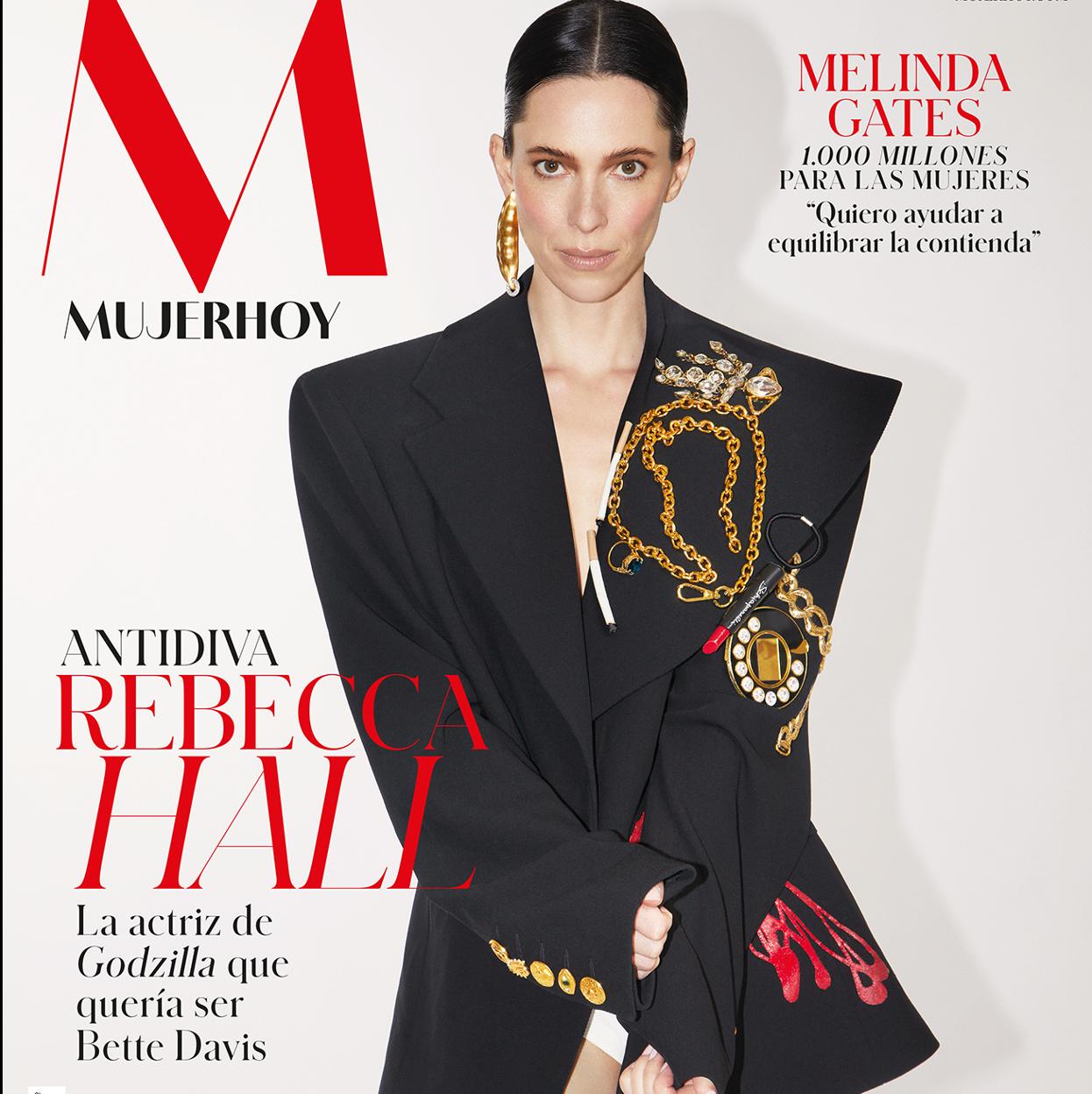 Rebecca Hall, protagonista del número de julio de la revista Mujerhoy.