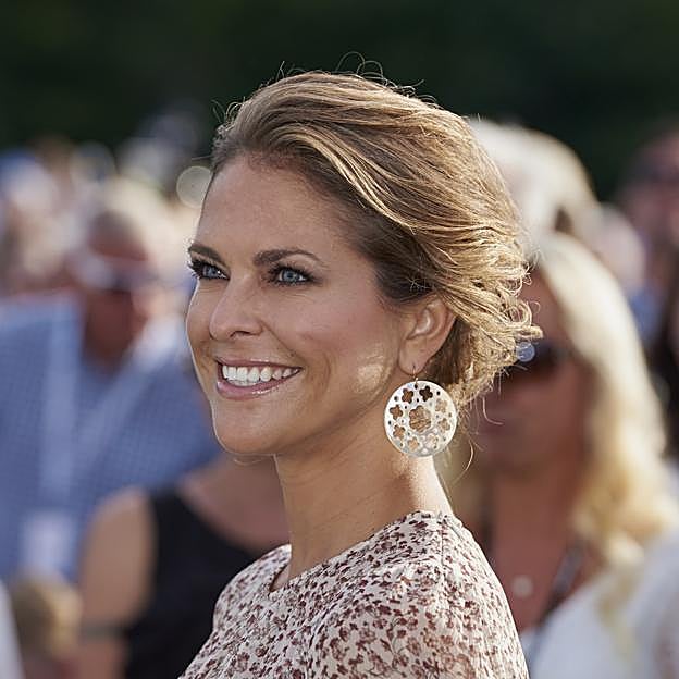 Magdalena de Suecia muy sonriente en una imagen reciente. 