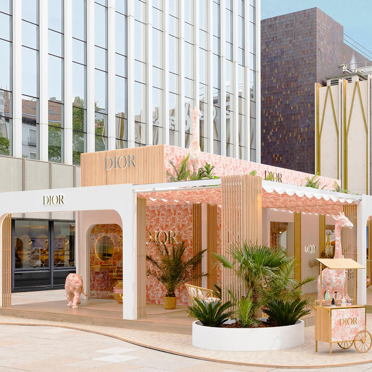 Pop Up de Dior en Madrid.