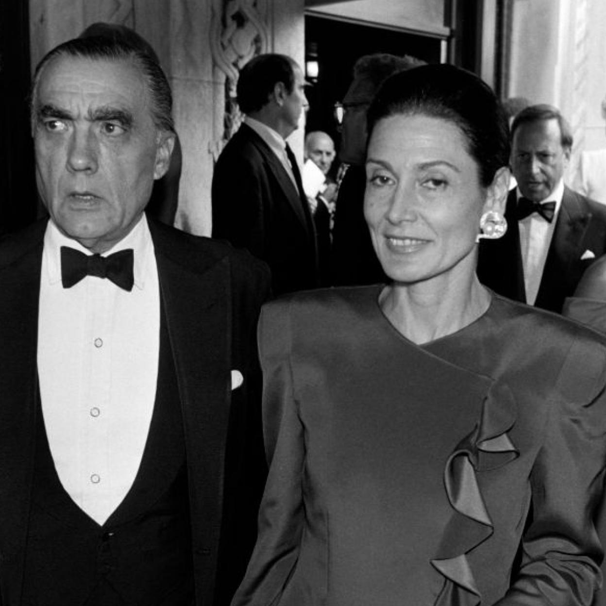 Julio Mario Santo Domingo y Beatriz Davila de Santo Domingo.