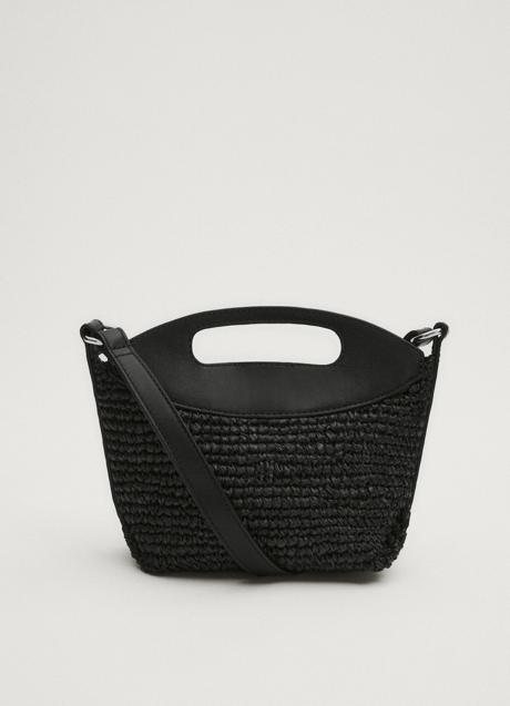 Imagen - Bolso negro de Massimo Dutti (79,95 euros)