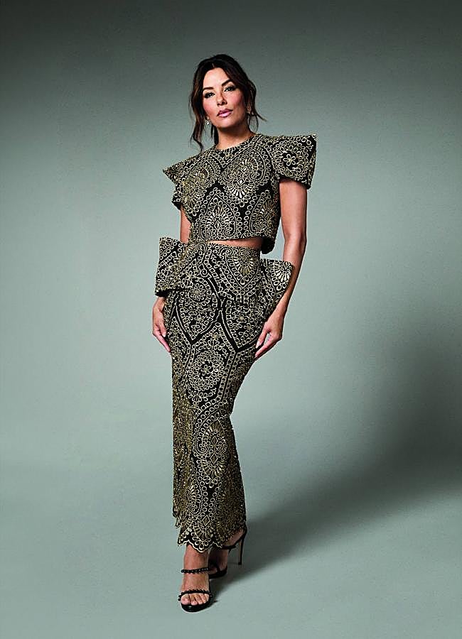 Imagen - Eva Longoria con total look de IQ Collection y tacones de Magrit. Foto: Félix Valiente.
