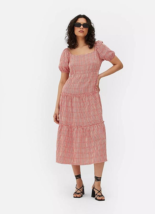 Imagen - Vestido de vichy rojo