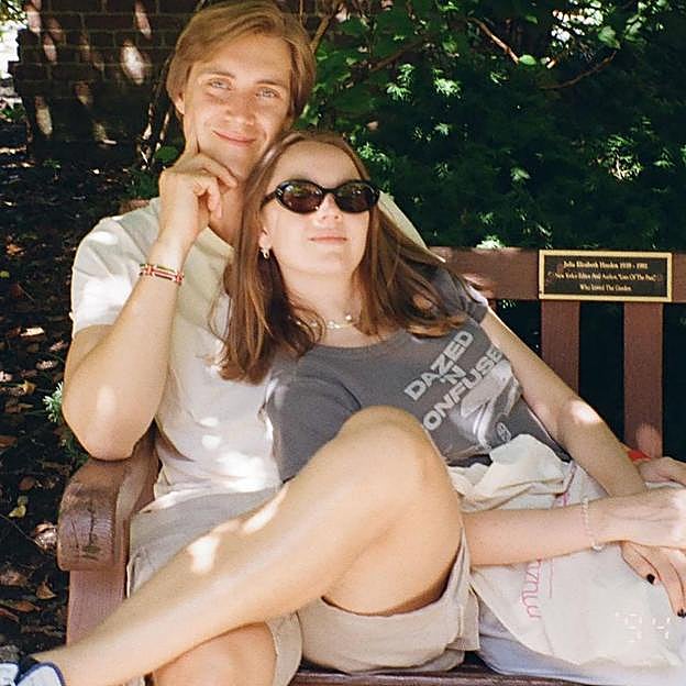 Alexandra de Hannover, con su novio, Ben Sylvester Strautmann. 