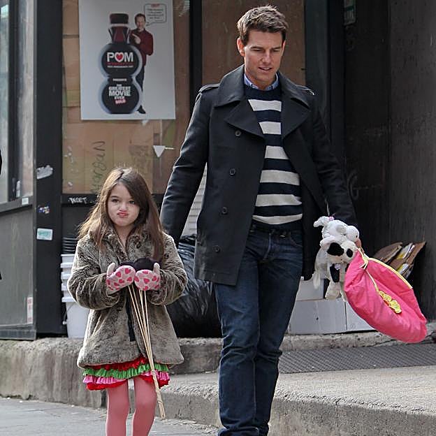 Tom Cruise con su hija Suri