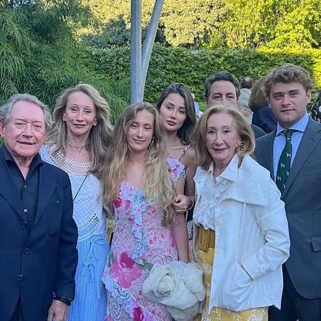 Gabi Cortina, nieta de Alicia Koplowitz, el día de su graduación