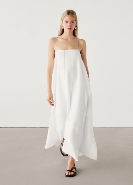 Imagen - Vestido blanco de Massimo Dutti (149 euros)