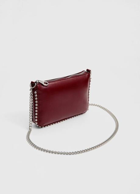 Imagen - Bolso burdeos de Stradivarius (12,99 euros)