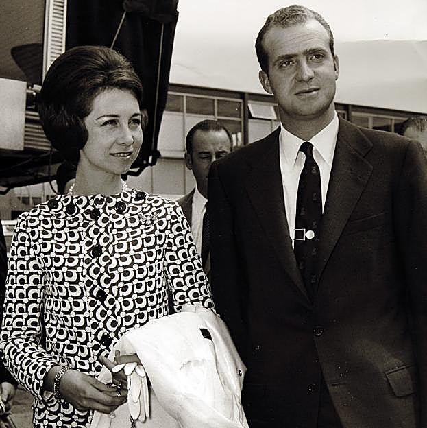 Doña Sofía y don Juan Carlos, en una imagen de archivo. 