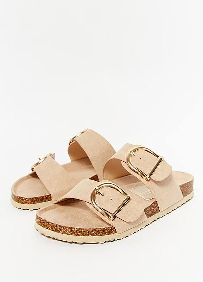 Imagen - Sandalias con hebillas en beige