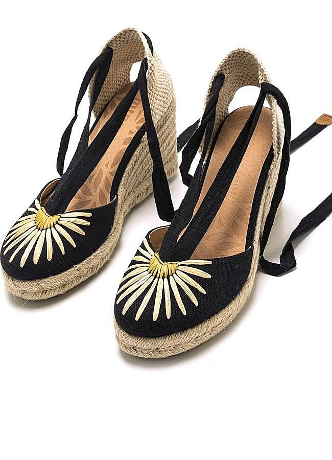 Imagen - Alpargatas de cuña con lazos