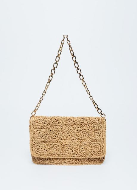 Imagen - Bolso bandolera de rafia de Sfera (17,99 euros)