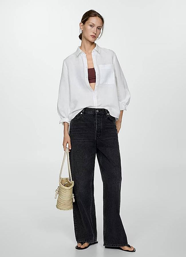 Imagen - Camisa de lino blanca