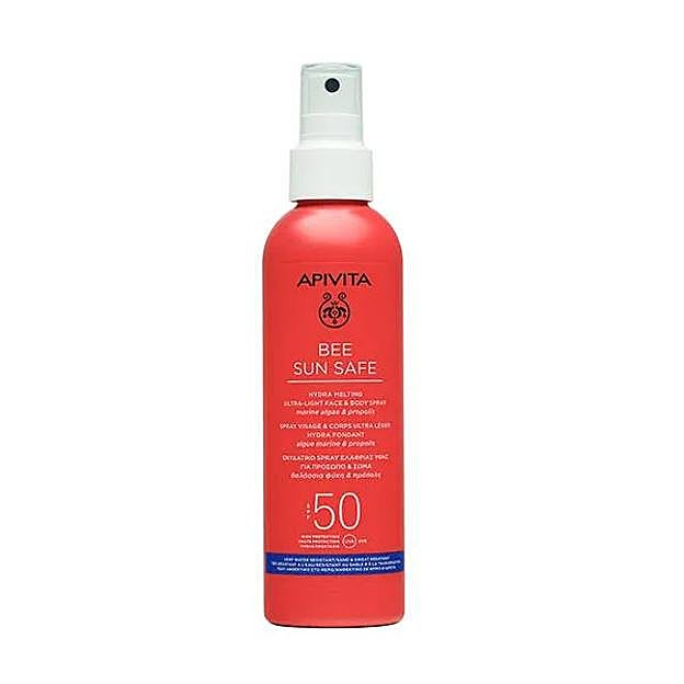 Bee Sun Safe Hydra Melting Face & Boday Spray SPF50 de Apivita