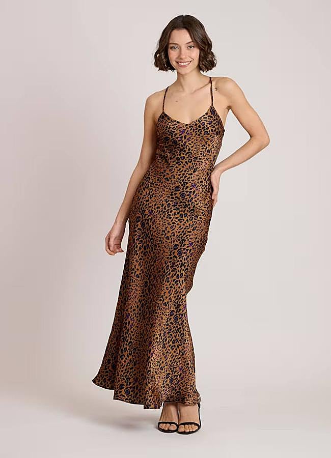 Imagen - Vestido de leopardo satinado