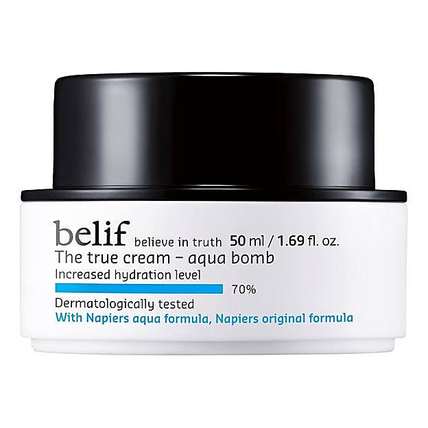 The true cream Aqua Bomb de Belif