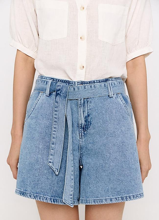 Imagen - Short vaquero lazo de Cortefiel (19,99€)