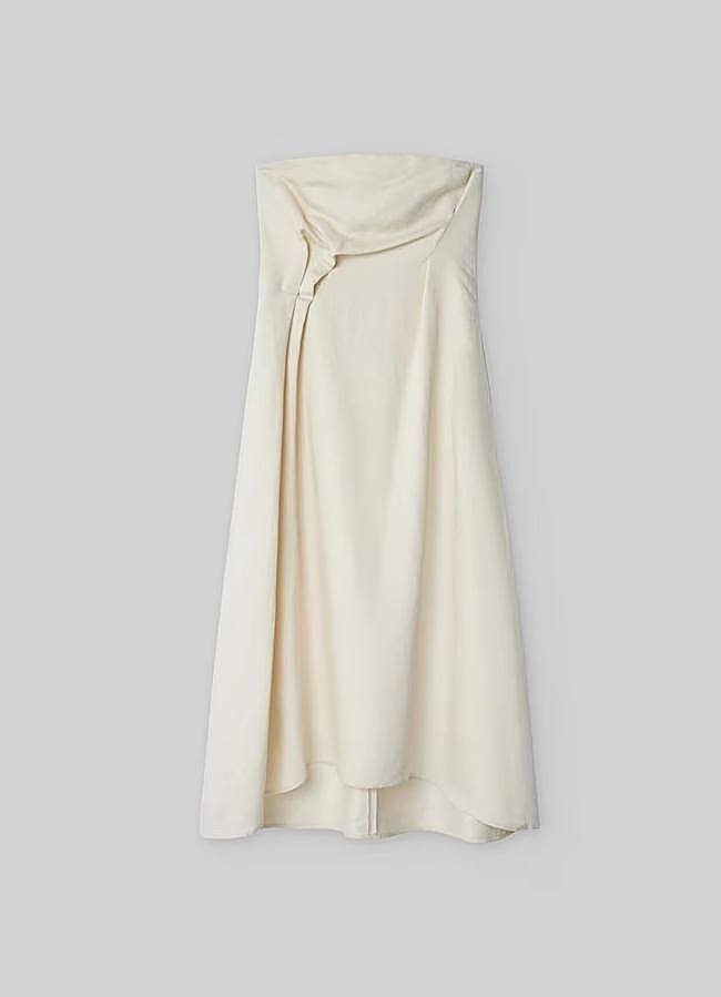 Imagen - Vestido con escote de palabra de honor de Adolfo Domínguez.