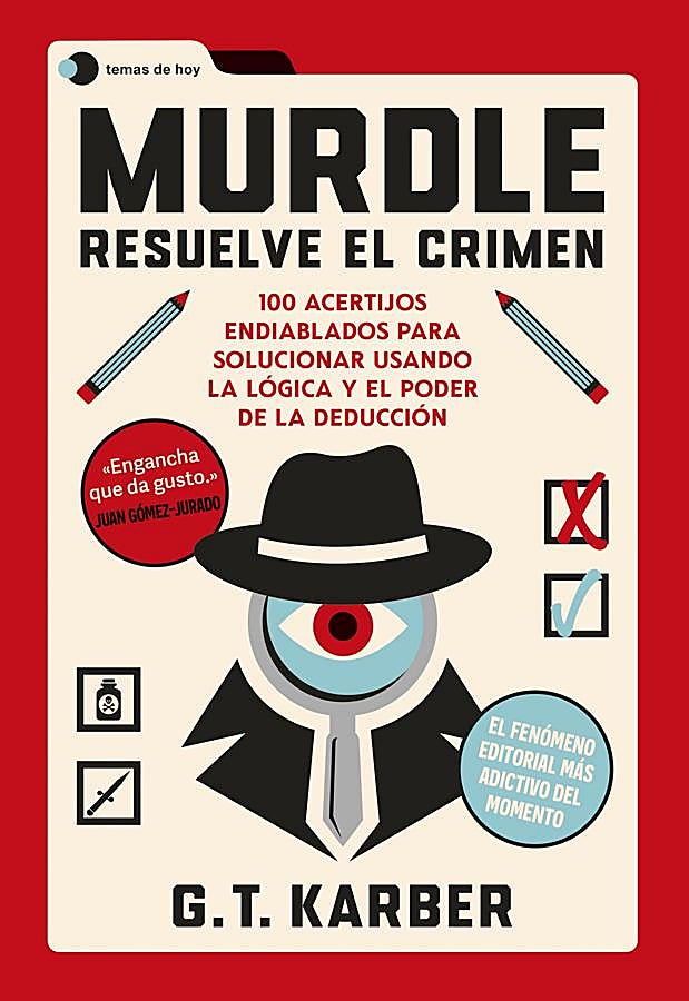 Imagen - Portada de Murdle: Resuelve el crimen, de G. T Karber. /Temas de hoy