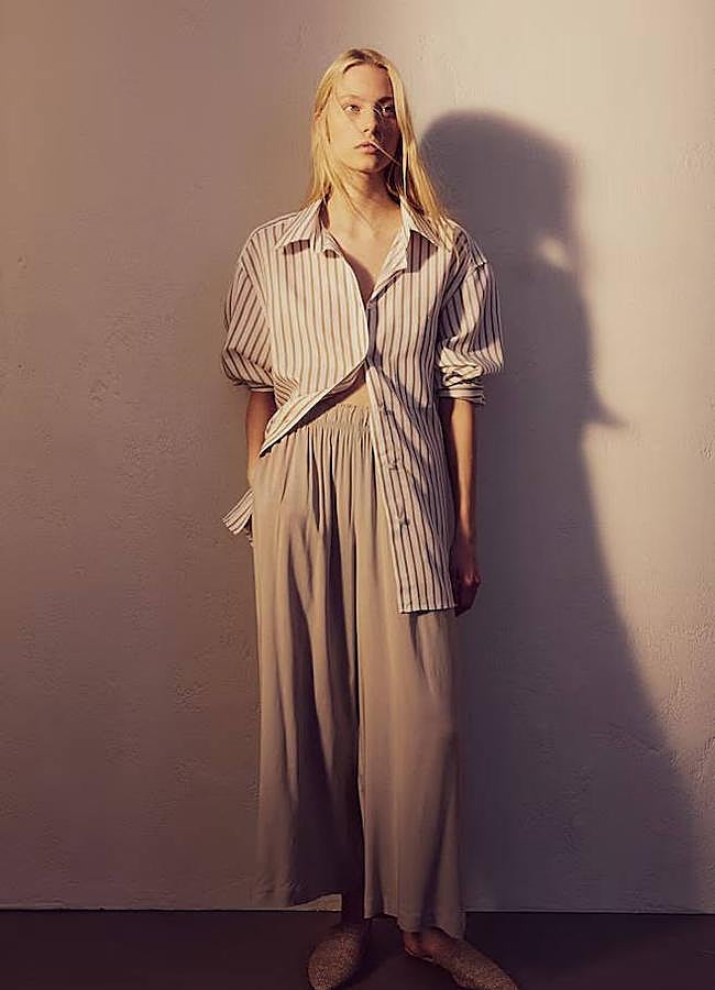 Imagen - Pantalones anchos cropped