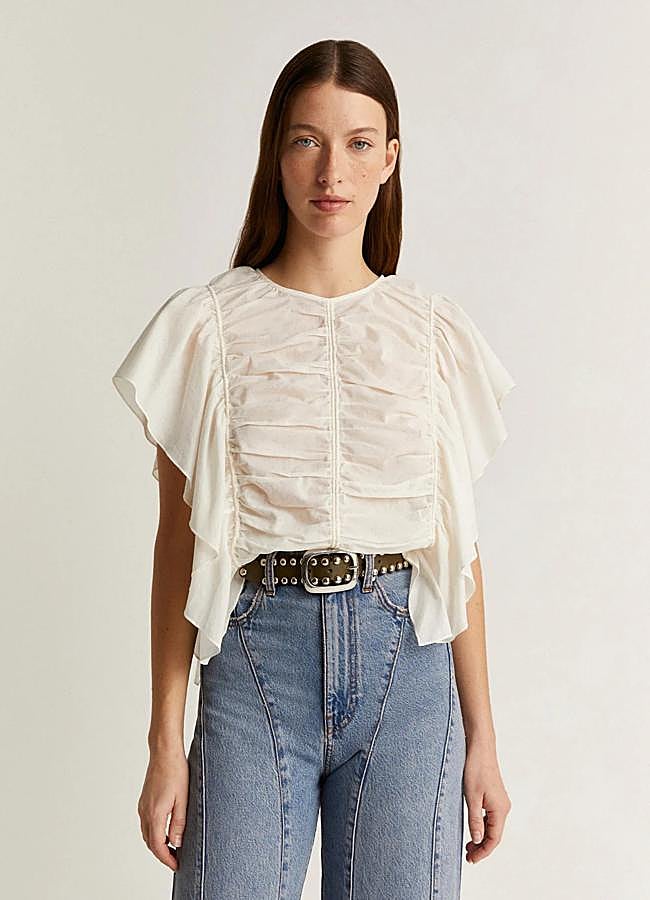 Imagen - Top fluido con volantes de Scalpers.