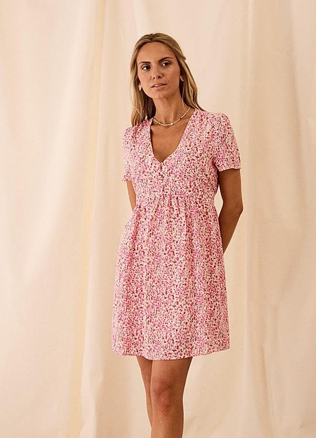 Imagen - Vestido estampado rosita de Polin et Moi, 34,99 euros.