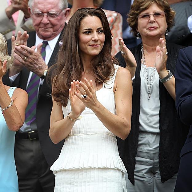 Kate Middleton en Wimbledon 2011