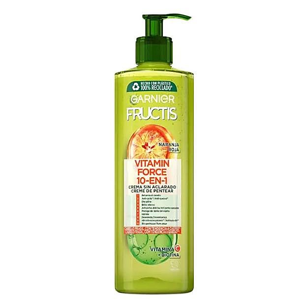 Vitamin Force Crema sin Aclarado de Fructis.