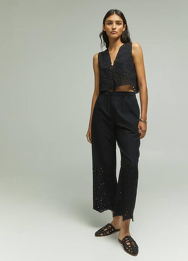 Imagen - Conjunto bordado negro