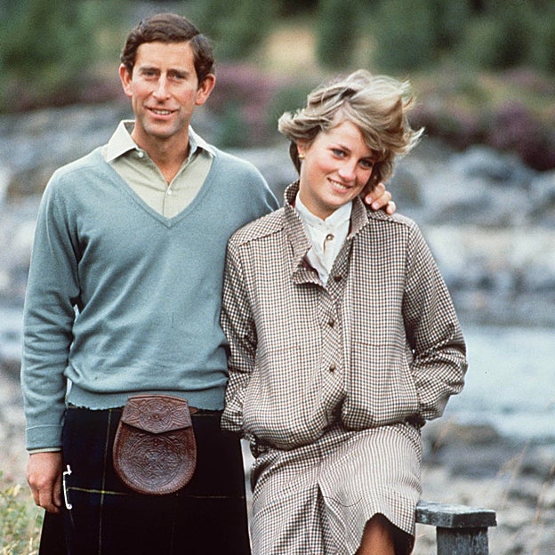 Carlos y Diana en Balmoral. Eran otros tiempos. 