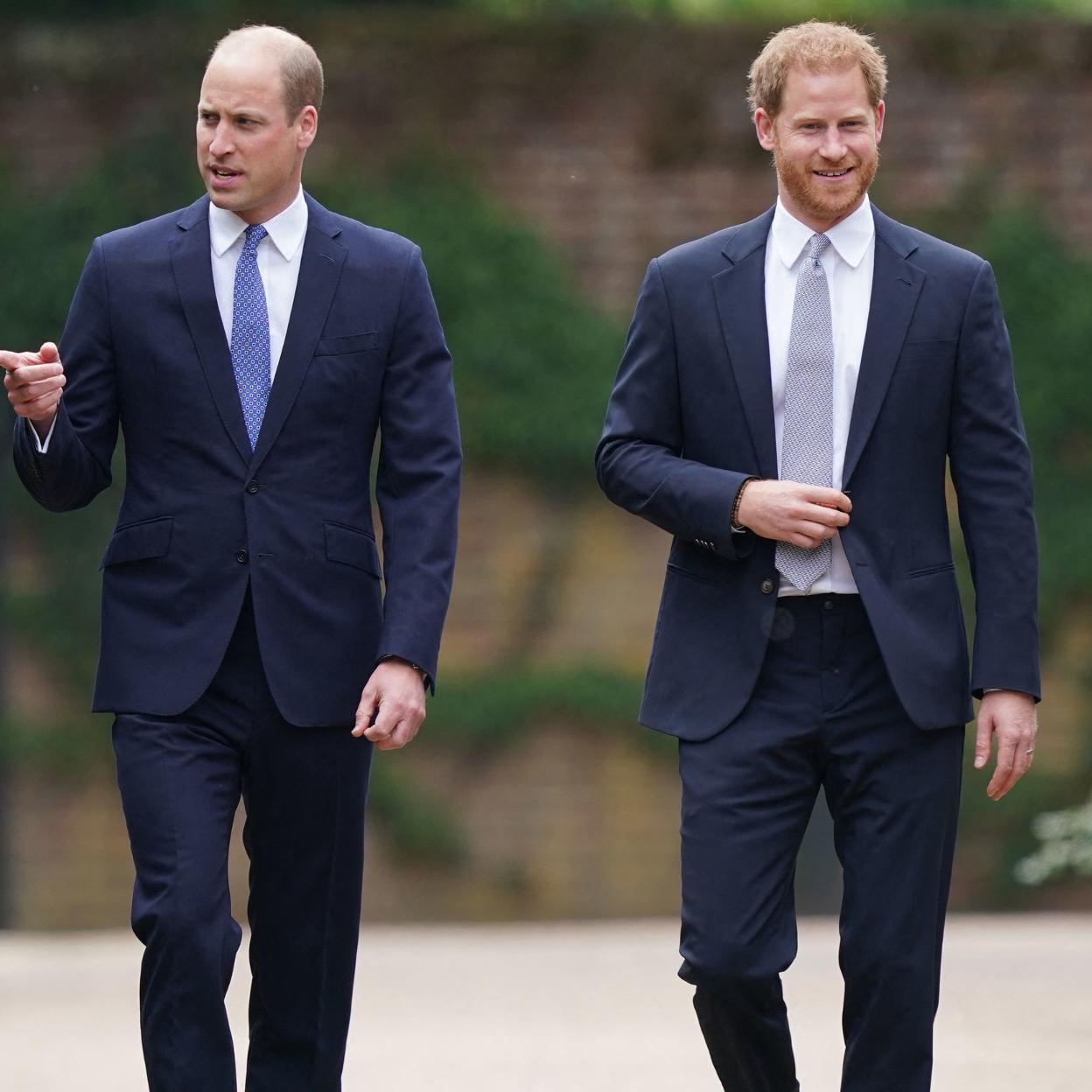 El príncipe Guillermo y su hermano Harry, cuando aún tenían relación. 