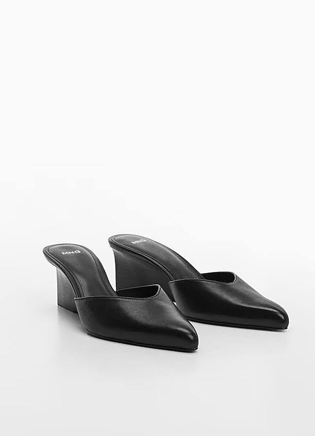 Imagen - Zapatos mules con cuña baja