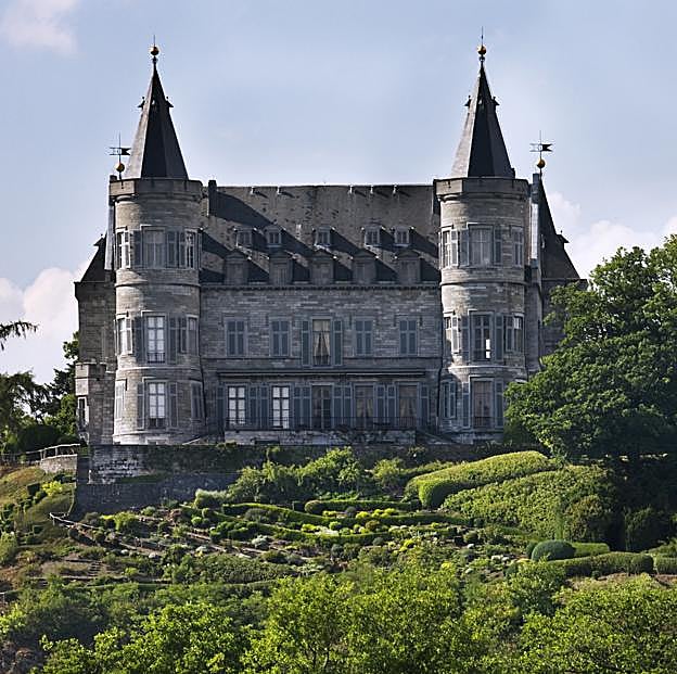 El castillo real de Ciergnon, lugar de descanso de la familia real belga.