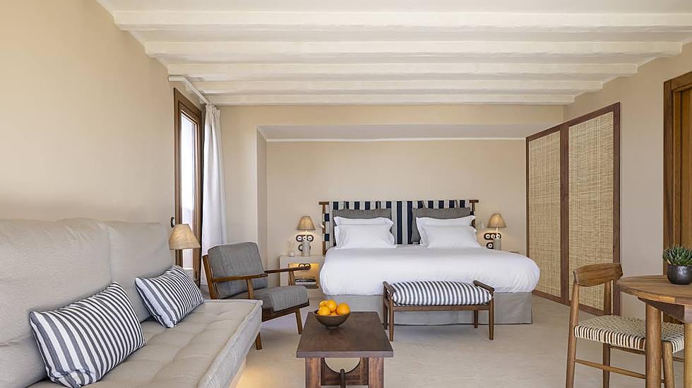 Junior Suite del hotel Dunas de Formentera.