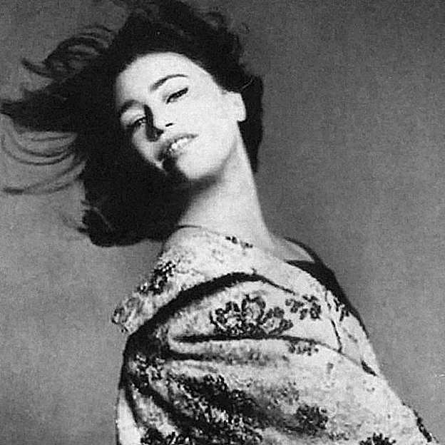 Caritina Fernández de Liencres, fotografiada por Richard Avedon. 