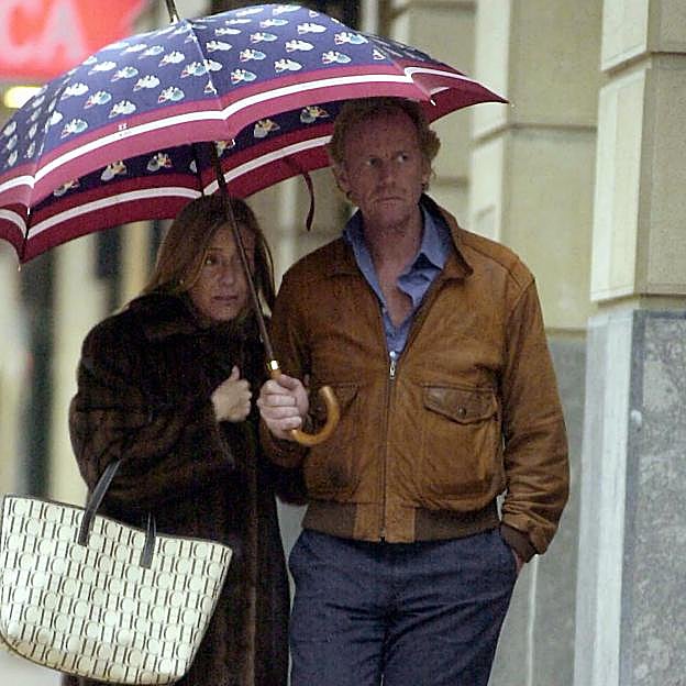 Marina Castaño y Richard Hudson, en 2003.