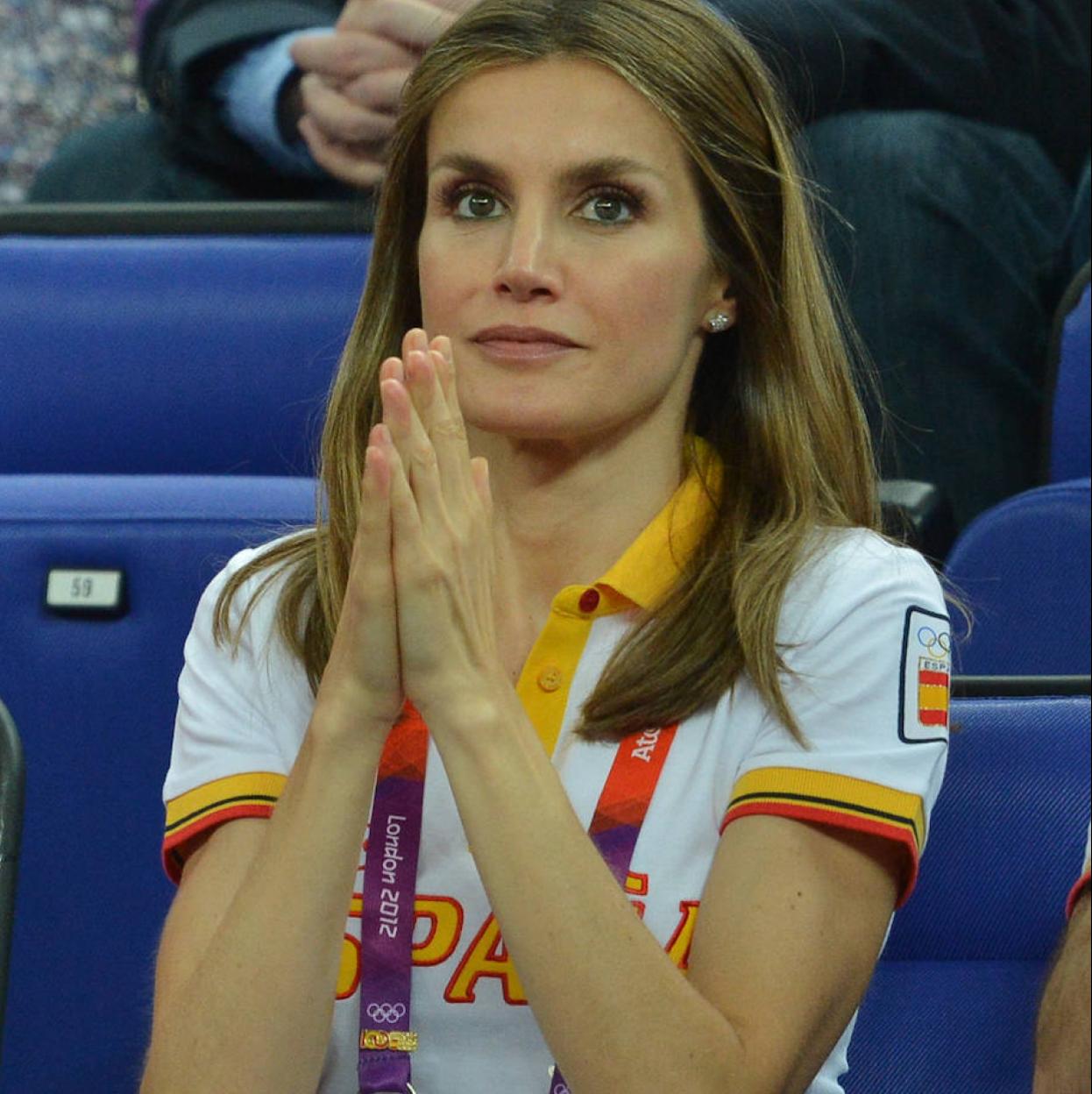 La reina Letizia en los Juegos Olímpicos de 2012.