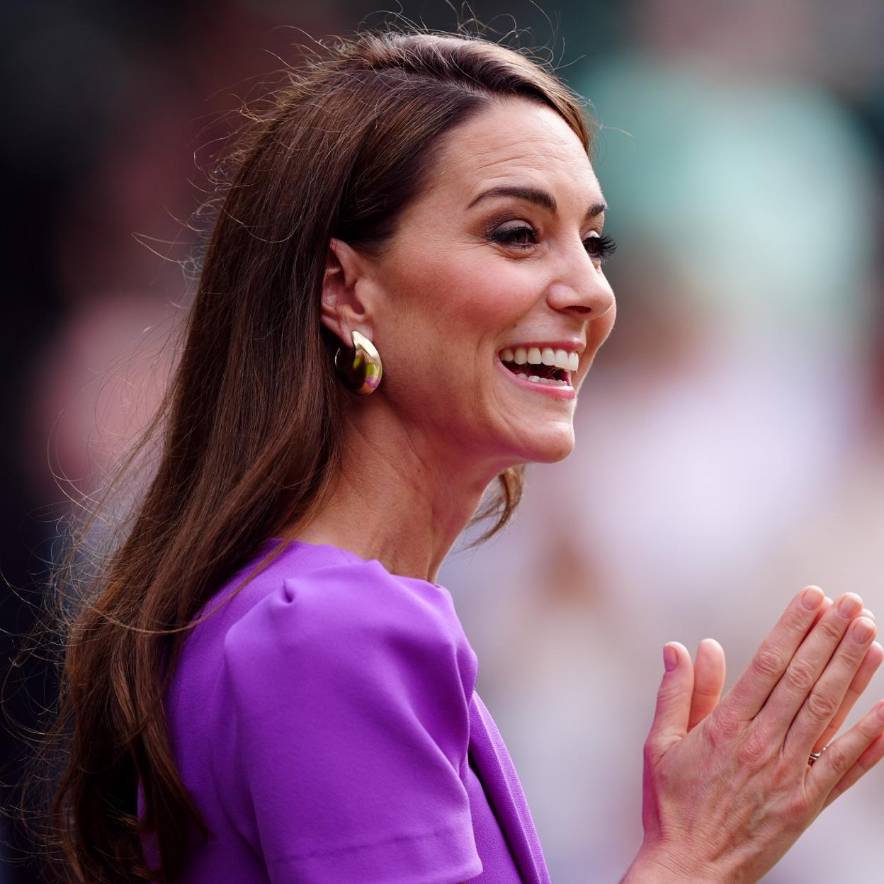 Kate Middleton, en su última aparición públcia. 