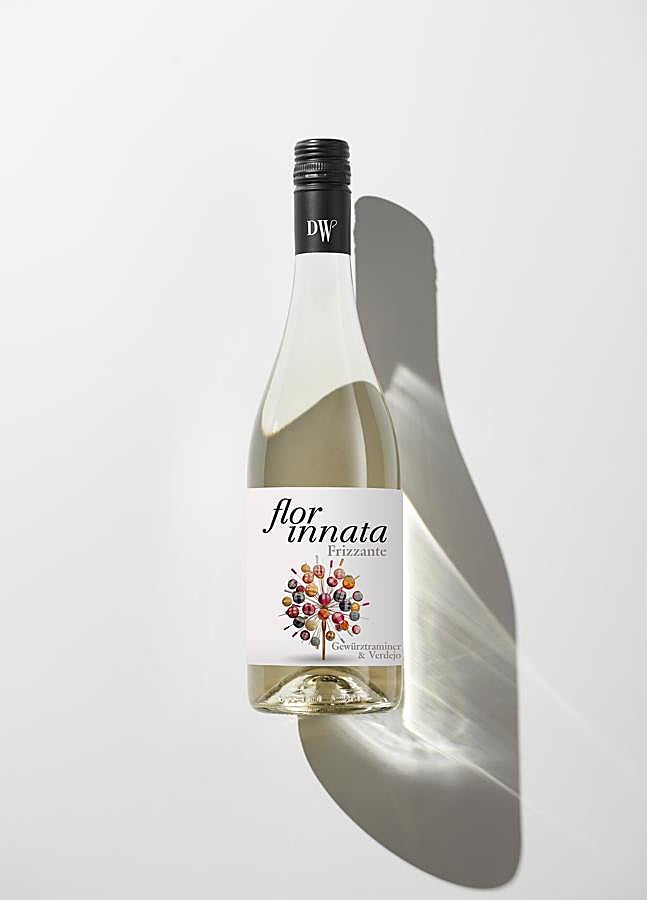 Imagen - Botella del vino blanco frizzante de Flor Innata. /DR
