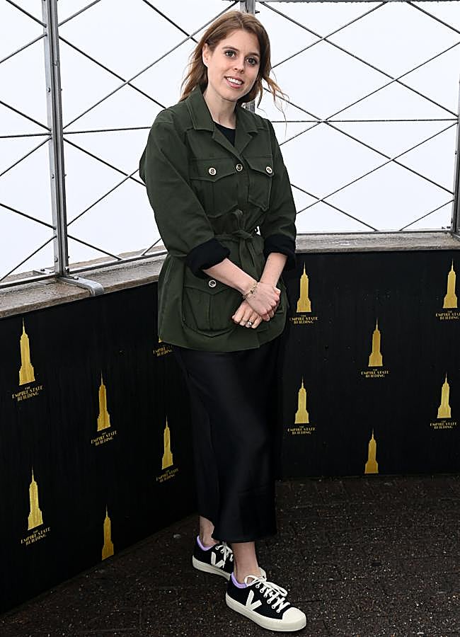 Imagen - La princesa Beatriz de York con una chaqueta verde. / GTRES