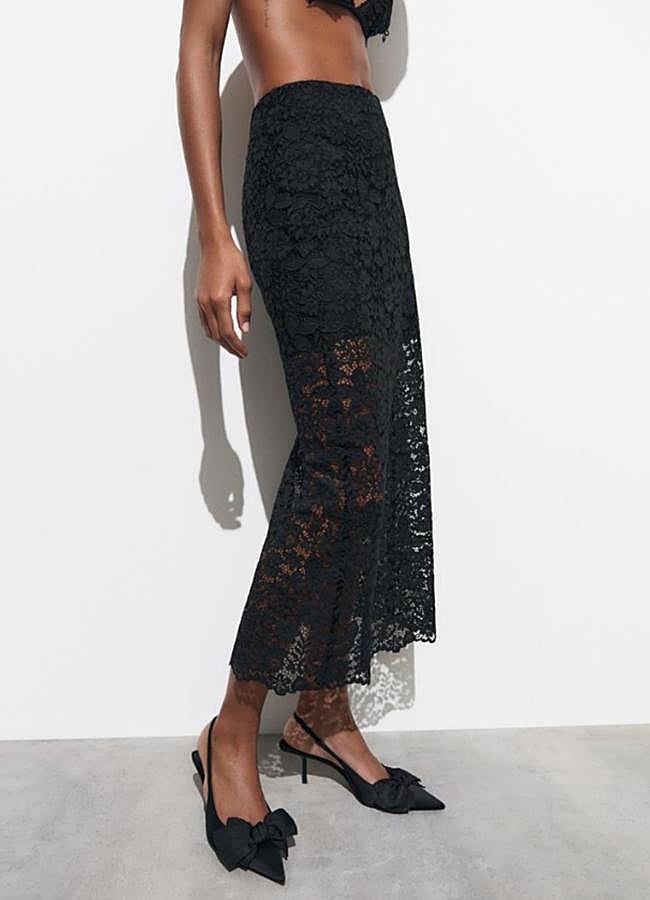 Imagen - Selección de faldas de encaje (ZARA)