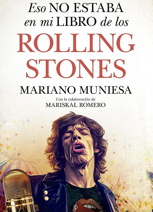 Imagen - Portada de Esto no estaba en mi libro de los Rolling Stones. / Editorial Alma